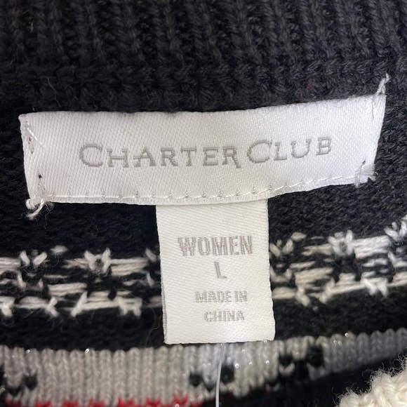 Charter Club Family Holiday Sweater - Picture 5 of 6